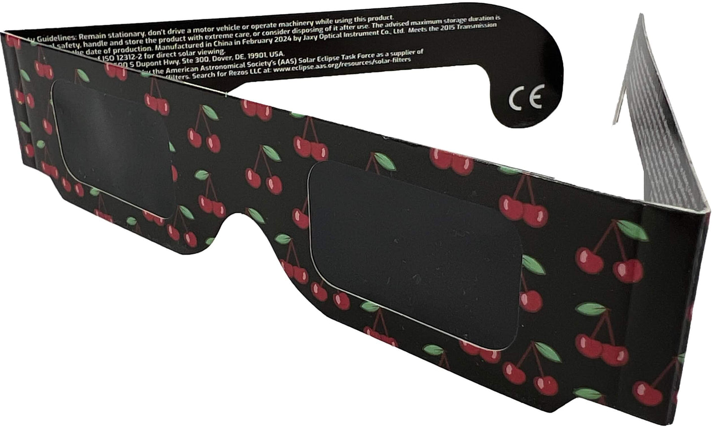 Solar Eclipse Glasses - Fit-Over - One Size - Pink, Turquoise, Yellow, Black