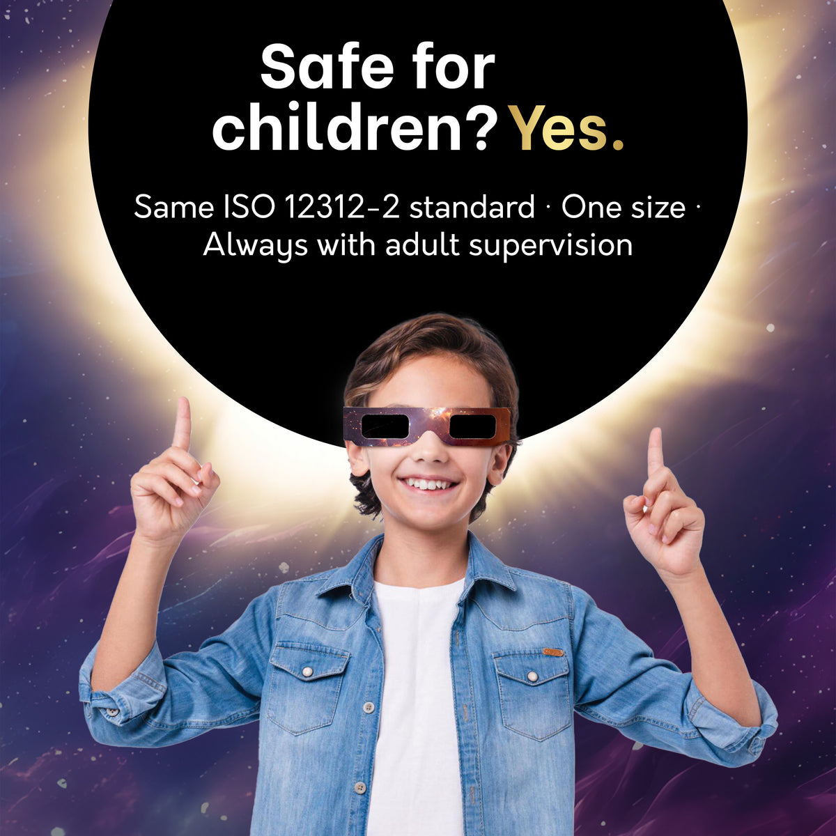 
Tember solar eclipse glasses - information panel 4 of 6